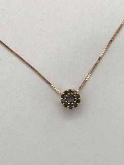 In Oro Rosa 18 Kt E Diamanti Neri 0,45 Ct - Offerta