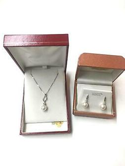 Donna Artigianale Oro Bianco 18 Kt Perle Originale