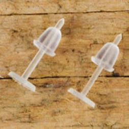 Coppia Asta Borchie + Ghiera Plastica Trasparente Creazione 