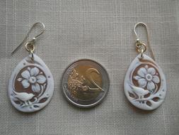 A  Goccia  In  Cammeo  Sardonico  Con  Argento, 925