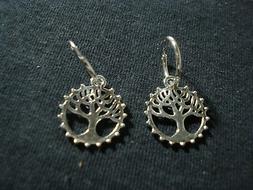 Argento 925 Cerchietto Albero Della Vita 16 Mm Uomo Donna