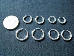 Argento 925 Cerhietto Pirata Spessore 3 Mm Misure Varie