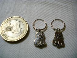 Argento 925 Modello Cerchietto Liscio Gatto Uomo Donna