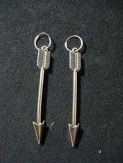 Argento 925 Modello Cerchietto Liscio Freccia Lunga Uomo Don