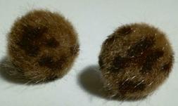 Bottone Bigiotteria Donna/ragazza | Soffice Pelliccia Sintet