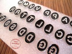 Lettera Iniziale Nomi Color Argento Alfabeto Strass Donna Ra