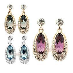 coppia orecchini da donna cristallo swarovski elements