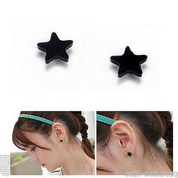 Da Donna Uomo Nero Stella 7mm Magnetici Calamita K60