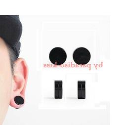 Da Donna Uomo Nero Tondo 8mm Magnetici Calamita K60