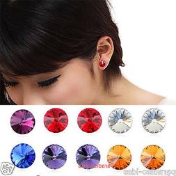 Donna Cristallo Swarovski Elements Puntoluce 8mm Or239 Vari