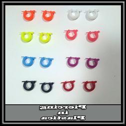 Finto Legno Di Cocco Vari Colori In Resina Piercing Moda