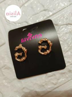 Lettere Inziali G Colore Oro In 3d + Sacchetto Regalo Omaggi