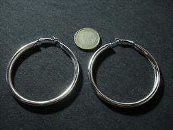 Metallo Cerchietto 60 Mm Argento Bigiotteria Cerchi