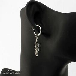 Piuma Piccola Uomo Metallo Argentati 4,5 Cm Donna Unisex Nd