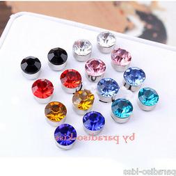 Strass Punto Luce Calamita Magnetici Da Donna Uomo 6mm Vari