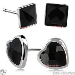 Uomo Donna Unisex Pietra Nera Argento R57 Modelli Vari