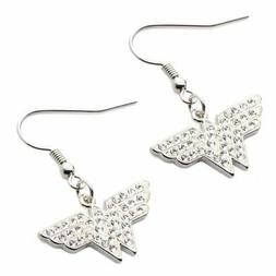 Dc Wonder Woman Goutte Cristal Boucles D'Oreilles Pendantes 