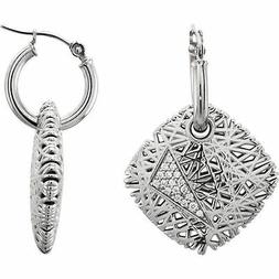 In 14k Oro Bianco (1/6 Ct. Tw