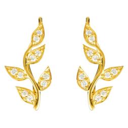 Ear Cuff Scalatore Oro Giallo Sposa Matrimonio