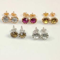 A Farfalla Zirconia Oro Rosa Placcato