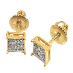 Donna Uomo Nuova Tonalit&agrave; Oro Giallo Vero .08ct Originale