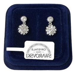 Donna Pl. Oro Bianco 18k Con Cristalli Swarovski Sw8/01