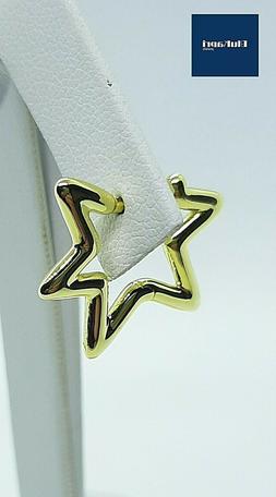 Ear Cuff  Mono Orecchino in argento 925 dorato Stellina