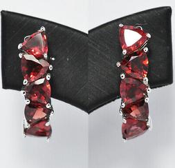 Argento 925  5 Granati Vvs Pietre Naturali
