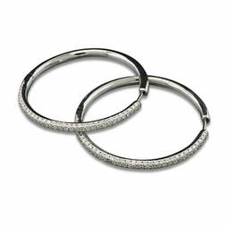 A Cerchio 2,86 Carati 750-wei&szlig;gold 4,6 Cm Nuovo