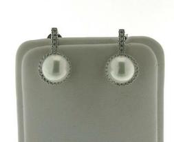 In Argento 925 Rodiato Perle E Brillanti Donna