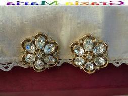 Trifari Anni 50 Boucles D'oreilles Perfetti