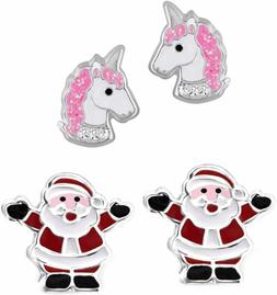 Per Bambini A Forma Di Unicorno Babbo Natale In...