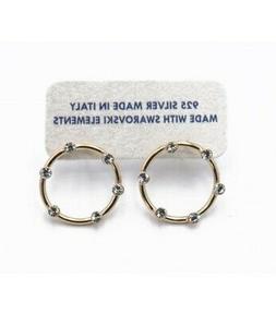 Con Cristalli Swarovsky In Argento 925 Rose Gold E19241