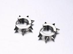 Gioiello 1 Coppia Orecchino Uomo Nuovo Adolescente Acciaio G