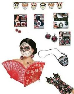 Giorno Dei Morti Costume Messicano Costume Accessori Hallowe