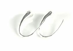 A Cerchio Chiusura Farfalla Argento &Oslash; 6mm