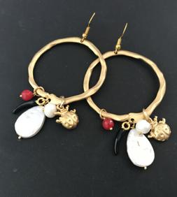 Grandi Cerchi  Artigianali Con Pendenti