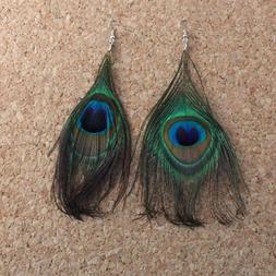 grandi orecchini di piume orecchini di piume