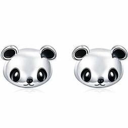 A Perno A Forma Di Orso Panda In Argento Sterling, Per