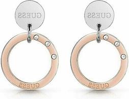 Donna Pendenti A Cerchio Gioielli Swarovski Trendy Cod. Ube2