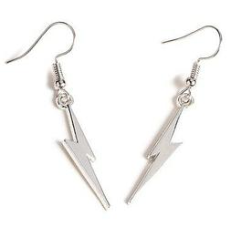 Harry Potter Placcato Argento Fulmine Bullone Orecchini