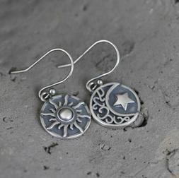 Sole Luna E Stella Argento Sterling 925