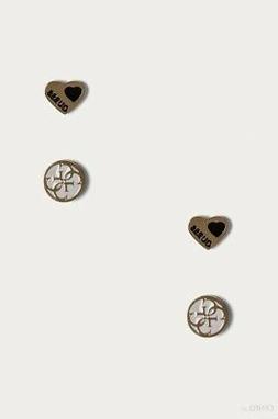GUESS  JEWELLERY  TOC BLK HEART WHITE 4G EAR GL JUBS20 001JW