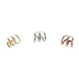 Oro&argento&bronzo Earrings Unisex