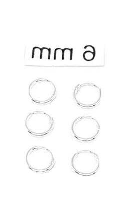 Cerchio Argento 925 Piercing Nasino Uomo Donna