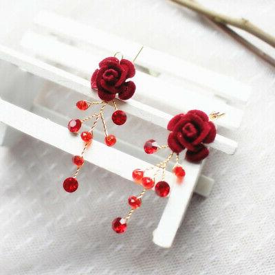 1 paio di orecchini da sposa in