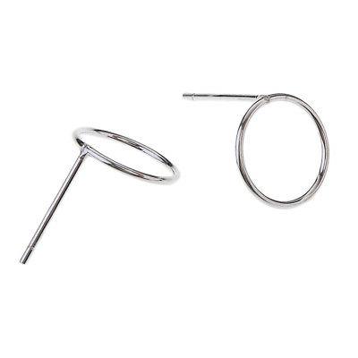 1 paio di orecchini in argento sterling