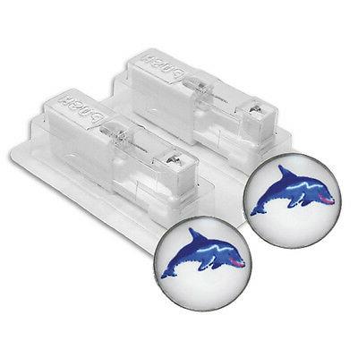 1 paio medicinali orecchini delfino 5mm acciaio