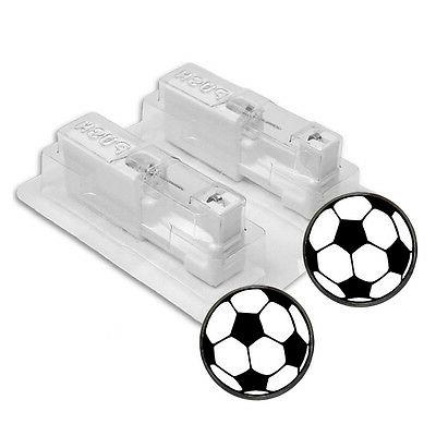 1 paio orecchini a bottone medici calcio