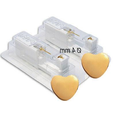 1 paio orecchini a bottone medici cuore